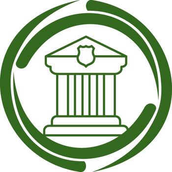 Courthouse Vector Icon