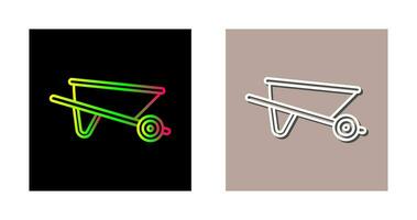 Wheelbarrow Vector Icon