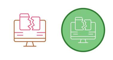 Data Loss Vector Icon