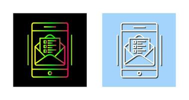 icono de vector de correo electrónico