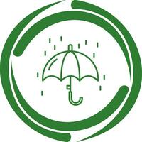 Raining Vector Icon