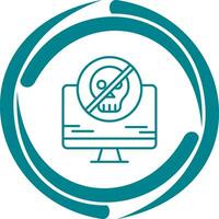 icono de vector de antivirus