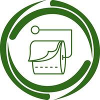 Tissue Roll Vector Icon