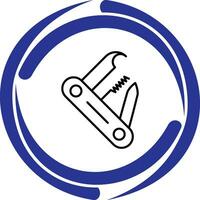 Swiss Army Knife Vector Icon