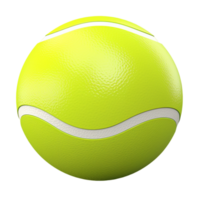 3d von Tennis Ball ai generativ png