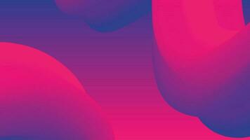 Red and purple fluid wave abstract background vector