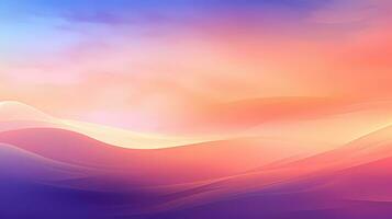 abstract background sunset sky orange light purple photo