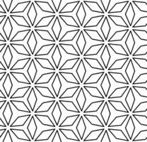 Black and white seamless abstract pattern. Background and backdrop. Grayscale ornamental design. Mosaic ornaments. Vector graphic illustration.