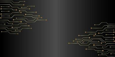 Computer chip Electronic circuit board vector for technology and finance concept and education for future