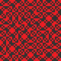 Red and black seamless pattern. Textile clothing background.Apparel  Textile  Repetitive Abstraction. vector