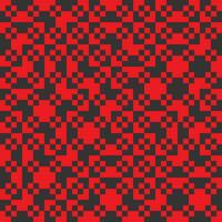 Red and black seamless pattern. Textile clothing background.Apparel  Textile  Repetitive Abstraction. vector