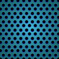 Blue And Black Metal Grid With Round Cell Background vector