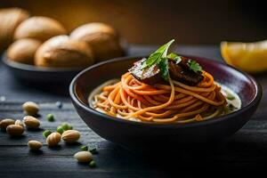 the best pasta recipes for a healthy diet. AI-Generated photo