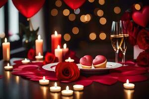 valentine's day is coming up and you're looking for a romantic date. AI-Generated photo