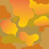 orange abstract banner vector background