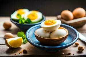 how to make boiled eggs. AI-Generated photo