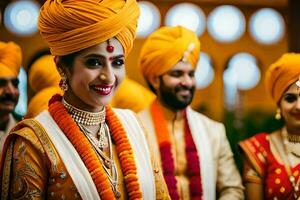 indian wedding in jaipur. AI-Generated photo