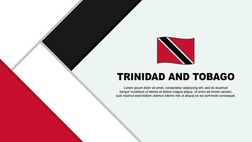 trinidad y tobago bandera resumen antecedentes diseño modelo. trinidad y tobago independencia día bandera dibujos animados vector ilustración. trinidad y tobago ilustración