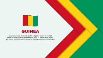 Guinea bandera resumen antecedentes diseño modelo. Guinea independencia día bandera dibujos animados vector ilustración. Guinea dibujos animados