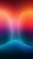 Gradient glow light modern gradient frame background blur pattern AI Generated photo