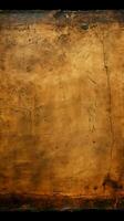 Aged parchment texture featuring dark, tattered edges Vertical Mobile Wallpaper AI Generated photo