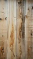 Rustic wooden texture against a clean white wood background Vertical Mobile Wallpaper AI Generated photo