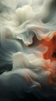 Surreal design immersed in a swirling fog of smoky ambiance Vertical Mobile Wallpaper AI Generated photo