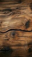 Versatile file of bark wood texture for various background uses Vertical Mobile Wallpaper AI Generated photo