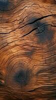 Authentic bark wood texture file for creating natural backgrounds Vertical Mobile Wallpaper AI Generated photo