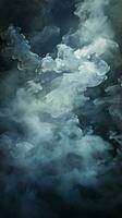 A smokey fog filled background design Vertical Mobile Wallpaper AI Generated photo