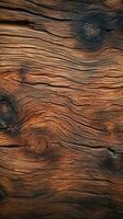 Captivating natural background created with textured bark wood file Vertical Mobile Wallpaper AI Generated photo