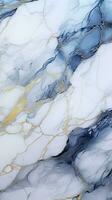 Classic white marble texture featuring beautiful natural patterning Vertical Mobile Wallpaper AI Generated photo