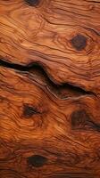 Natural bark wood texture, perfect as a background element Vertical Mobile Wallpaper AI Generated photo