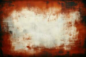 Gritty and worn, a timeless grunge background with a vintage feel AI Generated photo