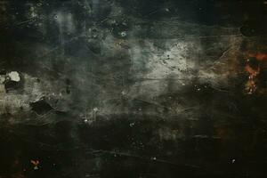 Grunge background, vintage film aesthetic, space for text and creativity AI Generated photo