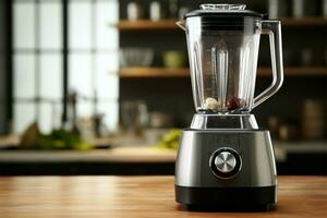 Kitchen blender, essential appliance for culinary creations and smoothies AI Generated photo