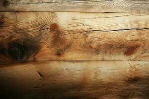 Rustic wood texture or background, part of textures and backgrounds AI Generated photo