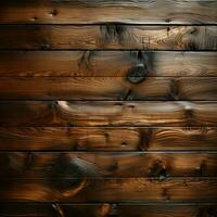 Detailed close up texture of wooden barrel providing rustic aesthetic For Social Media Post Size AI Generated photo
