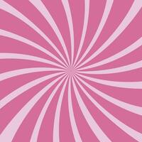 Bright pink sun rays background.Rays background in retro style. Vector. Vector illustration. Vector