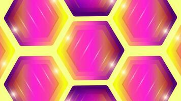 modern gradient hexagon background design vector