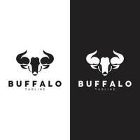 Buffalo Logo Templet Vector Illustration