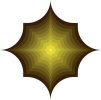 Flower motif, Abstract motif. Symbol of floral design. motif design simple graphic shape isolated on Vector. Motifs decor vector