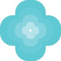 Flower motif, Abstract motif. Symbol of floral design. motif design simple graphic shape isolated on Vector. Motifs decor vector