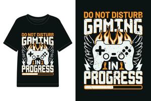 Gaming t shirt designs, Gaming t-shirt design vector files, Game motivational typography design