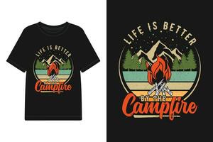 camper t camisa diseños, cámping camiseta diseño vector archivos, camper al aire libre aventuras motivacional tipografía diseño