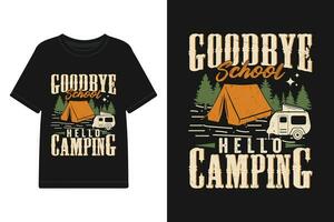 camper t camisa diseños, cámping camiseta diseño vector archivos, camper al aire libre aventuras motivacional tipografía diseño
