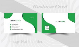 Double-sided creative business card template, Creative and modern business card template. vector