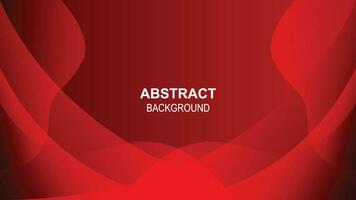 Red bright and luxury dynamic modern abstract background vector