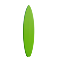 surfboard 3d rendering icon illustration png