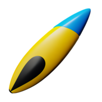 surfboard 3d renderen icoon illustratie png